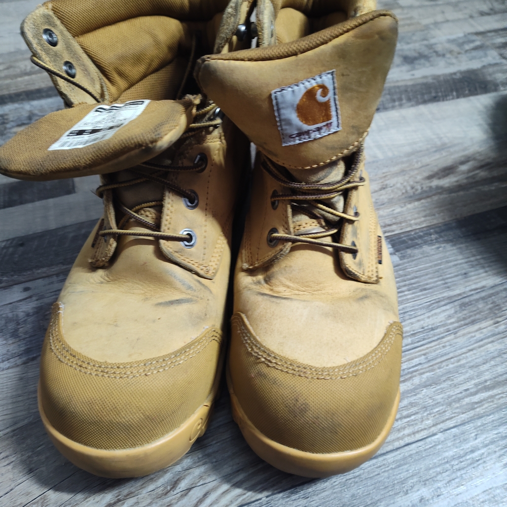 Carhartt Tan Work Boots